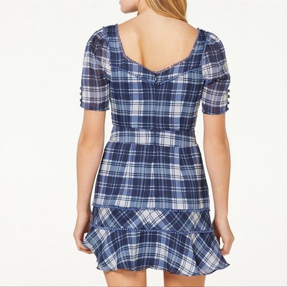 Stevie May Devon Plaid Mini Dress - Picture 2 of 7